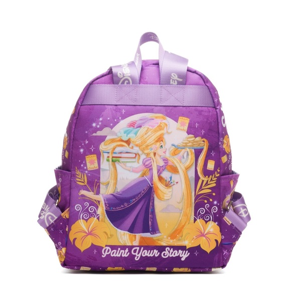 Disney | Accessories | Disney Tangled Rapunzel Mini Backpack Purple ...